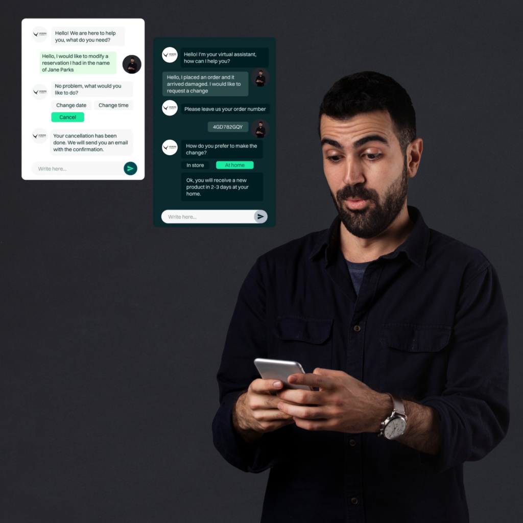 Rich Communication Services (RCS) messaging illustration - Venera Connect