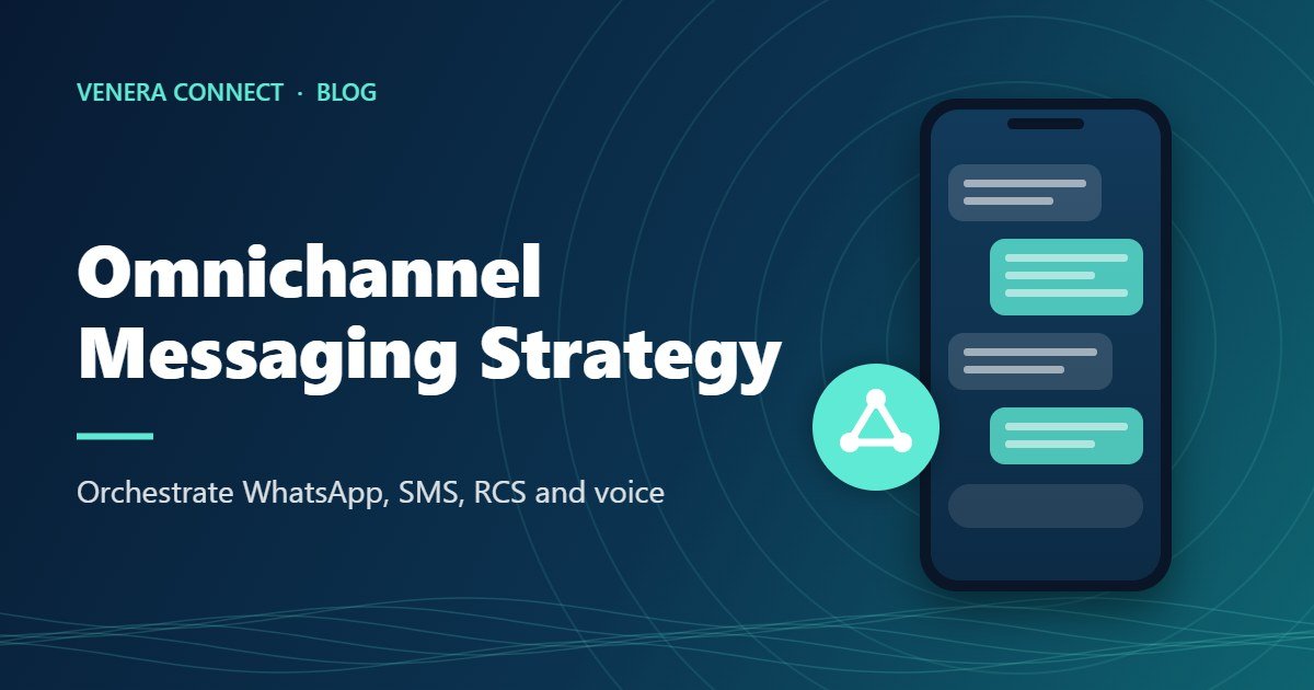 Omnichannel Messaging Strategy: How to Orchestrate WhatsApp, SMS, RCS and Voice