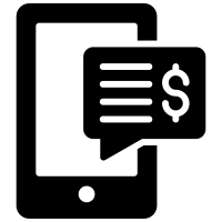 Transactional Alerts SMS icon – Venera Connect
